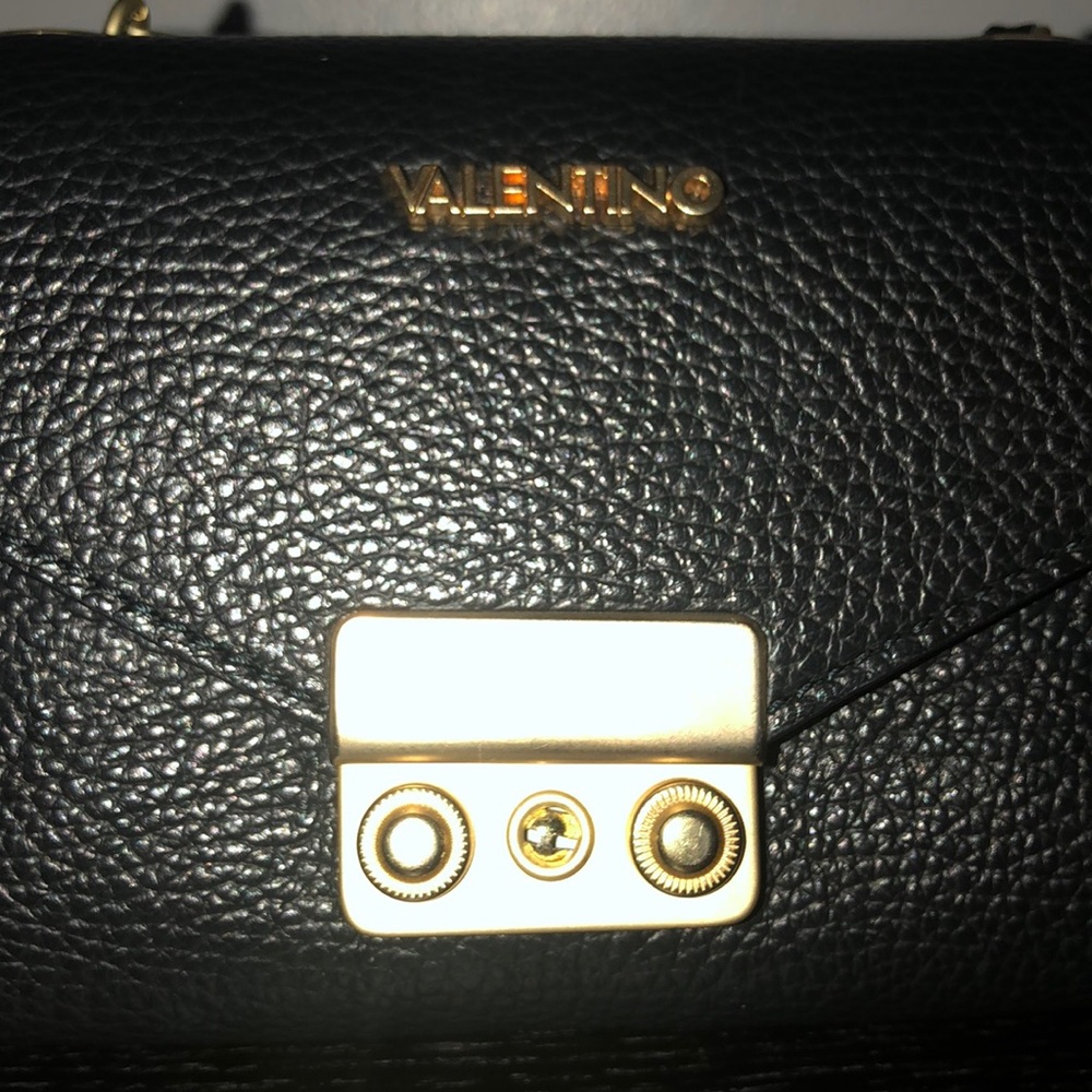 💎3X HP💎 Authentic Mario Valentino Leather Crossbody - Picture 4 of 8
